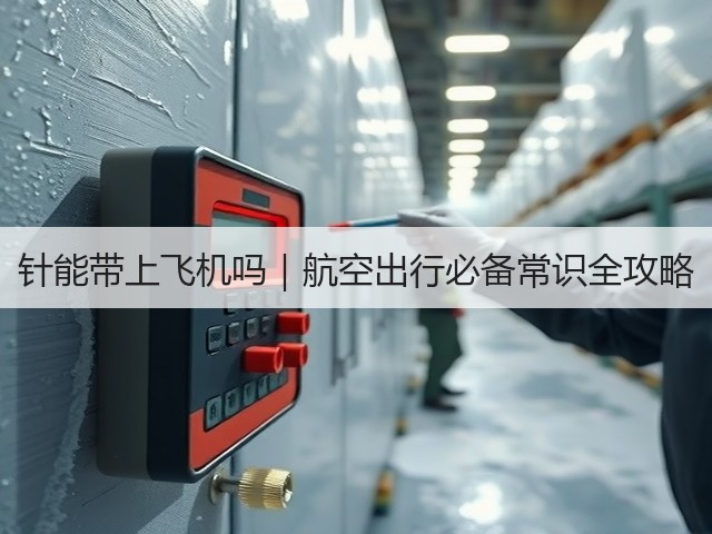 针能带上飞机吗｜航空出行必备常识全攻略(图1)
