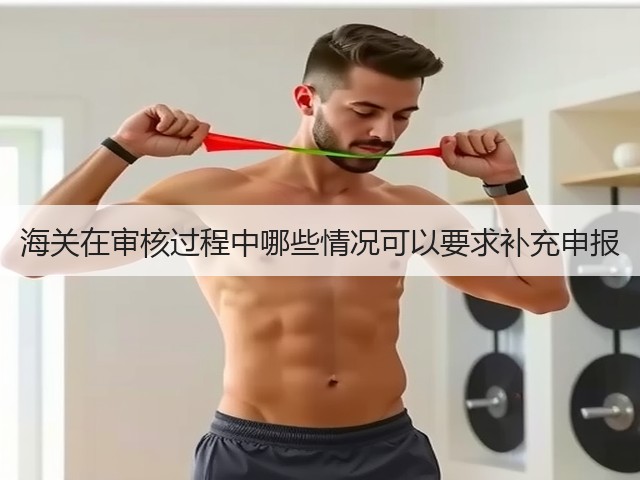 海关在审核过程中哪些情况可以要求补充申报(图1)