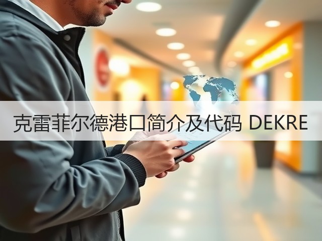 克雷菲尔德港口简介及代码 DEKRE(图1)