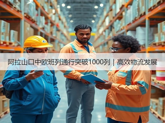 阿拉山口中欧班列通行突破1000列|高效物流发展(图1) 阿拉山口中欧班列通行突破1000列|高效物流发展(图1)
