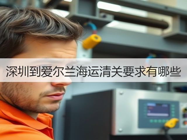 深圳到爱尔兰海运清关要求有哪些(图1) 深圳到爱尔兰海运清关要求有哪些(图1)
