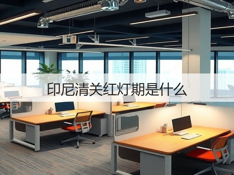 印尼清关红灯期是什么