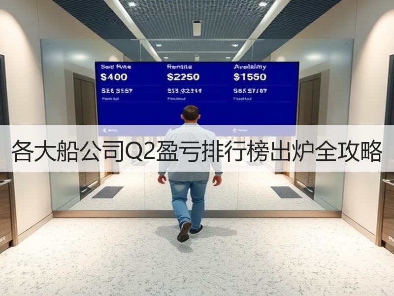 各大船公司Q2盈亏排行榜出炉全攻略