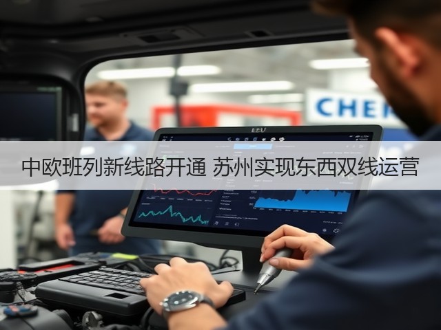 中欧班列新线路开通 苏州实现东西双线运营(图1)