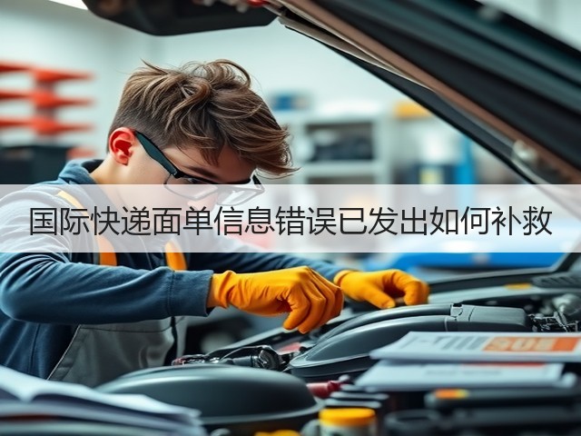 国际快递面单信息错误已发出如何补救(图3)