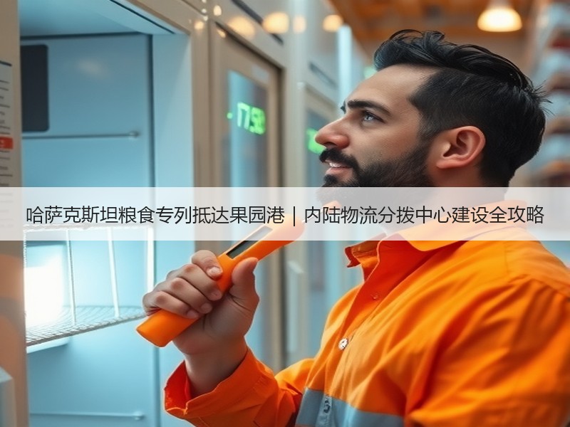 哈萨克斯坦粮食专列抵达果园港｜内陆物流分拨中心建设全攻略