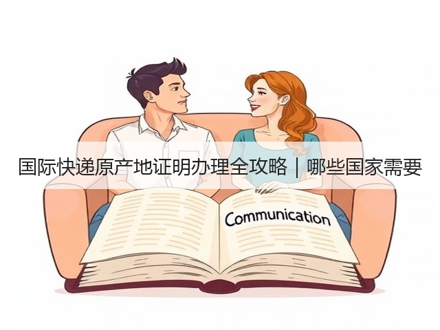 国际快递原产地证明办理全攻略｜哪些国家需要(图2)