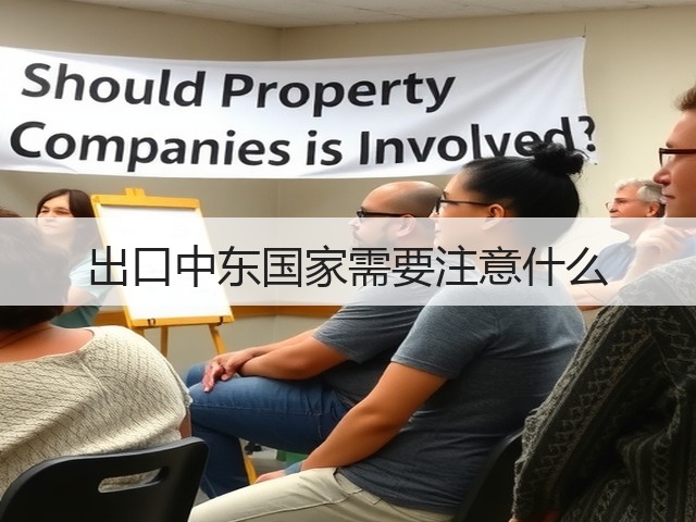 出口中东国家需要注意什么(图1)