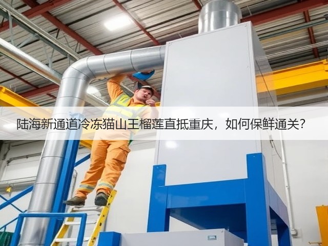 陆海新通道冷冻猫山王榴莲直抵重庆，如何保鲜通关？(图1)