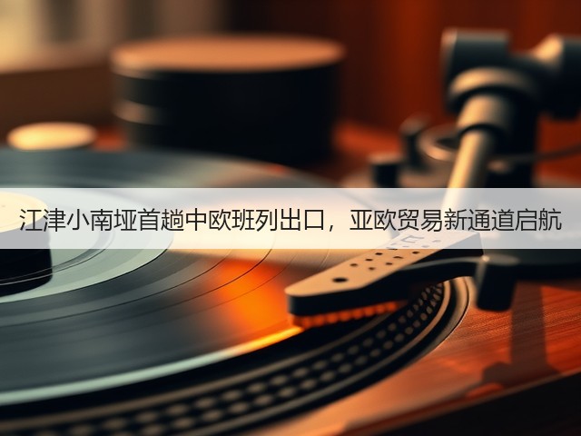 江津小南垭首趟中欧班列出口，亚欧贸易新通道启航(图3)