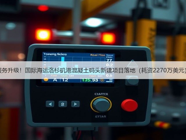 服务升级!国际海运洛杉矶港混凝土码头新建项目落地(耗资2270万美元)(图2) 服务升级!国际海运洛杉矶港混凝土码头新建项目落地(耗资2270万美元)(图2)
