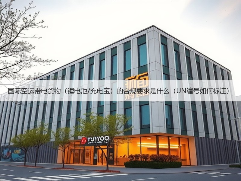国际空运带电货物（锂电池/充电宝）的合规要求是什么（UN编号如何标注）