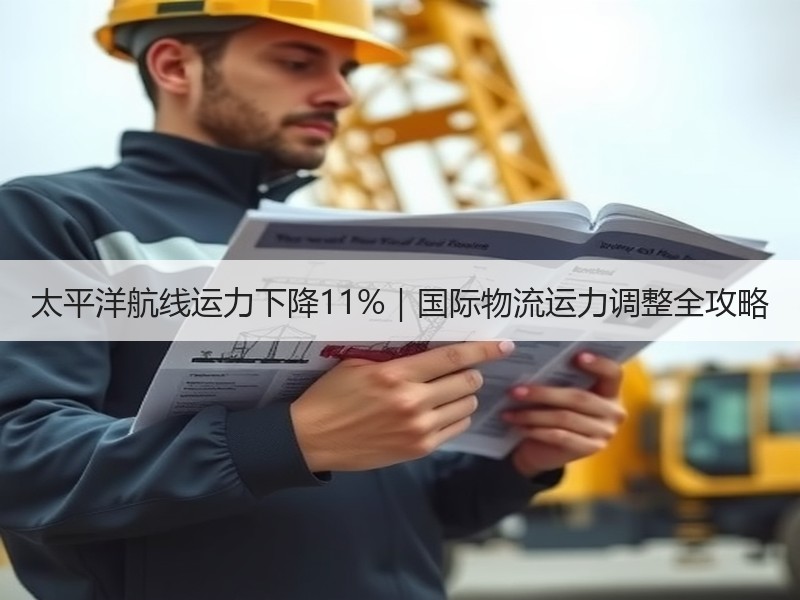太平洋航线运力下降11%｜国际物流运力调整全攻略