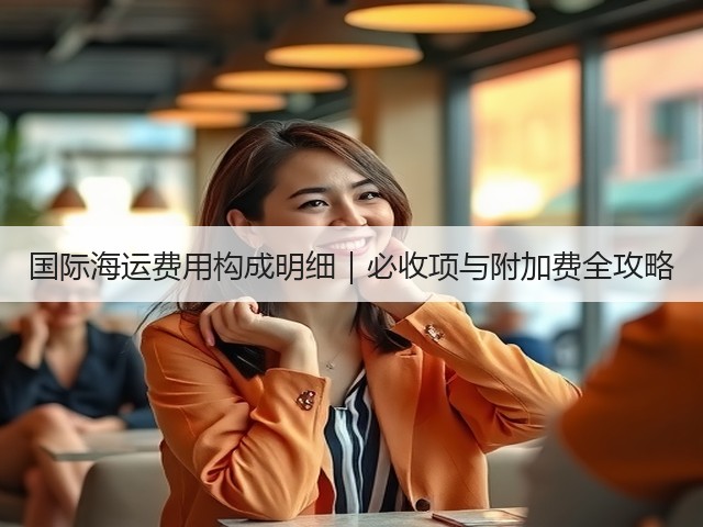 国际海运费用构成明细｜必收项与附加费全攻略(图2)