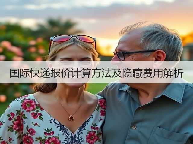国际快递报价计算方法及隐藏费用解析(图2) 国际快递报价计算方法及隐藏费用解析(图2)