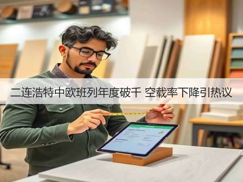 二连浩特中欧班列年度破千 空载率下降引热议