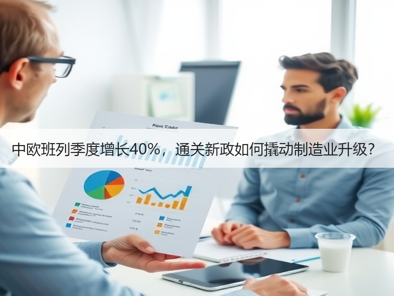 中欧班列季度增长40%,通关新政如何撬动制造业升级? 中欧班列季度增长40%,通关新政如何撬动制造业升级?