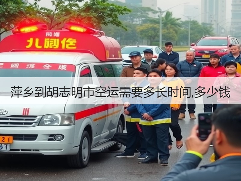 萍乡到胡志明市空运需要多长时间,多少钱