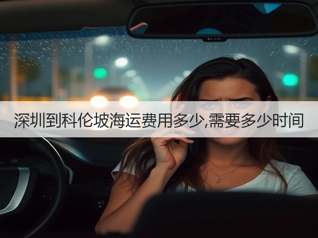 深圳到科伦坡海运费用多少,需要多少时间(图2)