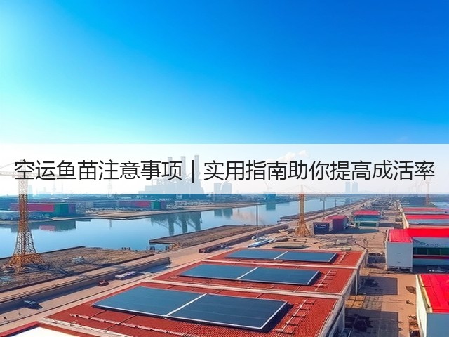 空运鱼苗注意事项｜实用指南助你提高成活率(图1)