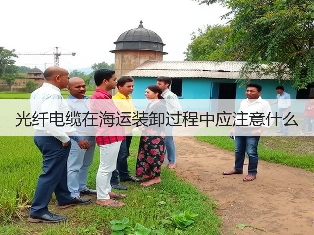 光纤电缆在海运装卸过程中应注意什么(图1)