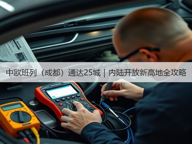 中欧班列(成都)通达25城|内陆开放新高地全攻略(图1) 中欧班列(成都)通达25城|内陆开放新高地全攻略(图1)