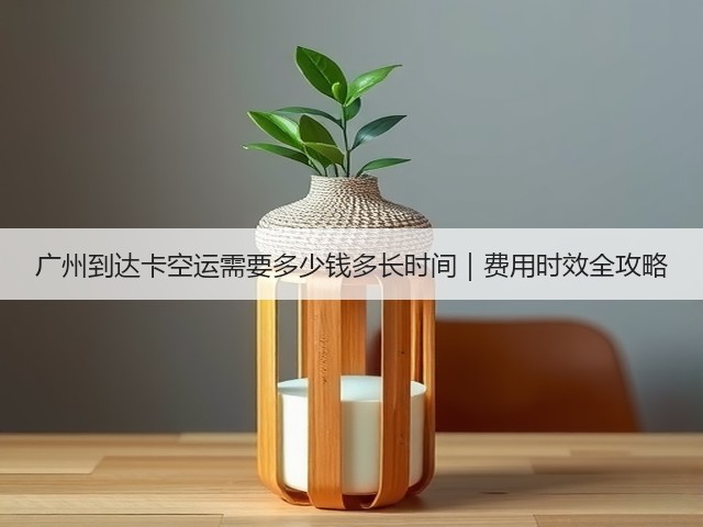 广州到达卡空运需要多少钱多长时间｜费用时效全攻略(图1)