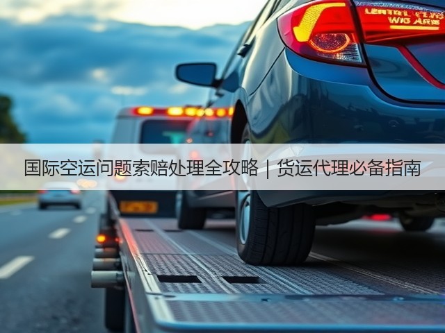 国际空运问题索赔处理全攻略｜货运代理必备指南(图2)