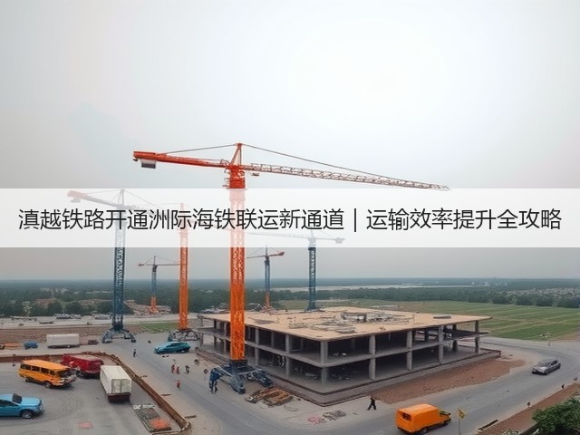 滇越铁路开通洲际海铁联运新通道｜运输效率提升全攻略(图1)