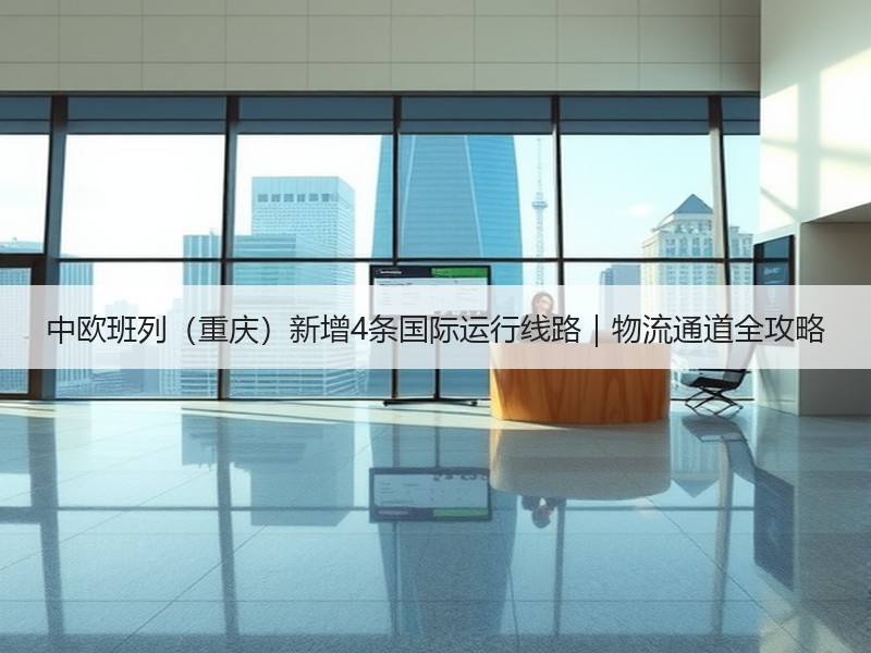 中欧班列（重庆）新增4条国际运行线路｜物流通道全攻略