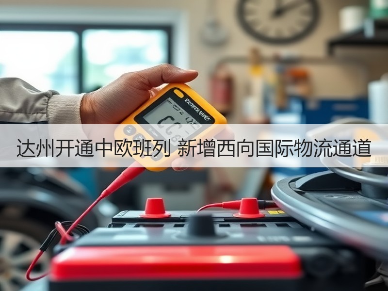 达州开通中欧班列 新增西向国际物流通道
