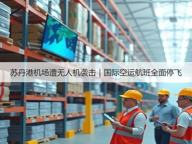 苏丹港机场遭无人机袭击｜国际空运航班全面停飞(图3)