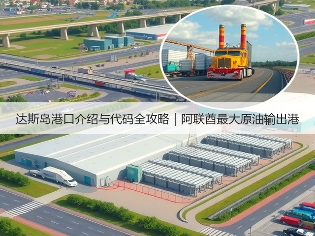 达斯岛港口介绍与代码全攻略|阿联酋最大原油输出港(图2) 达斯岛港口介绍与代码全攻略|阿联酋最大原油输出港(图2)