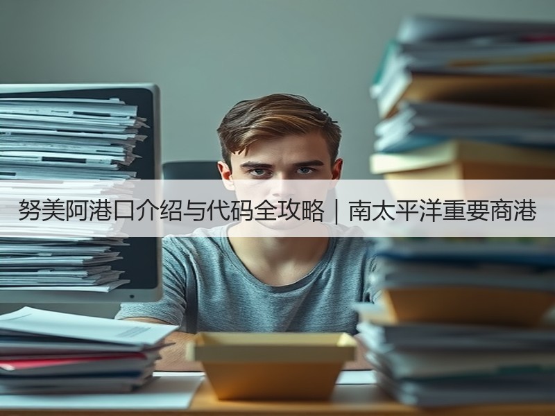 努美阿港口介绍与代码全攻略｜南太平洋重要商港