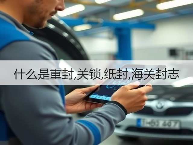 什么是重封,关锁,纸封,海关封志(图2) 什么是重封,关锁,纸封,海关封志(图2)