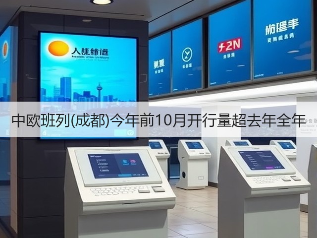 中欧班列(成都)今年前10月开行量超去年全年(图2) 中欧班列(成都)今年前10月开行量超去年全年(图2)