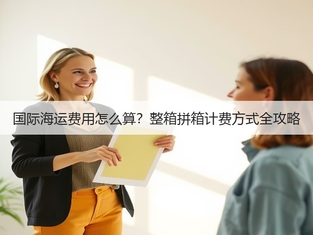 国际海运费用怎么算?整箱拼箱计费方式全攻略(图1) 国际海运费用怎么算?整箱拼箱计费方式全攻略(图1)