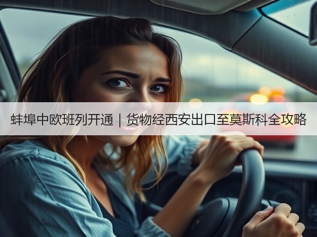 蚌埠中欧班列开通｜货物经西安出口至莫斯科全攻略(图2)