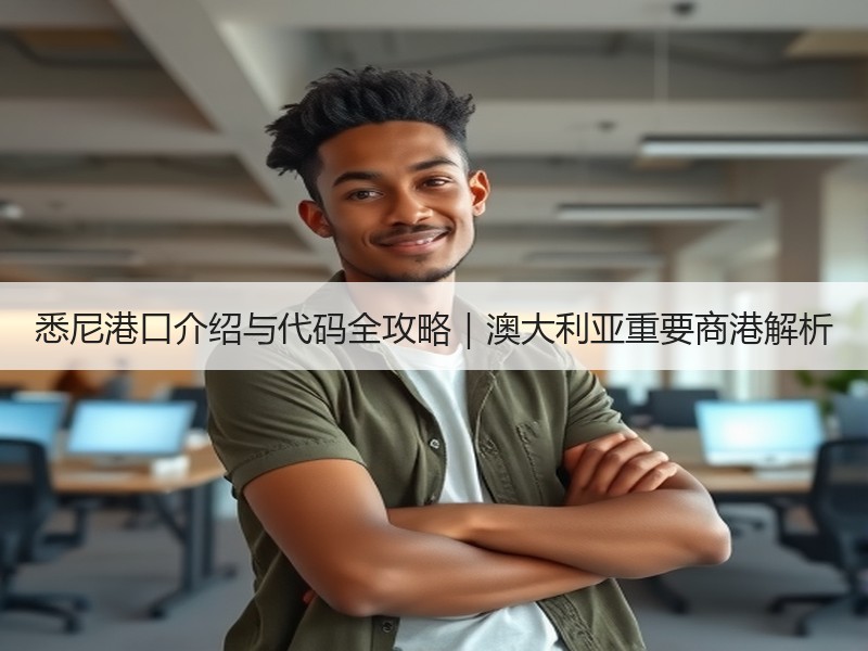 悉尼港口介绍与代码全攻略｜澳大利亚重要商港解析