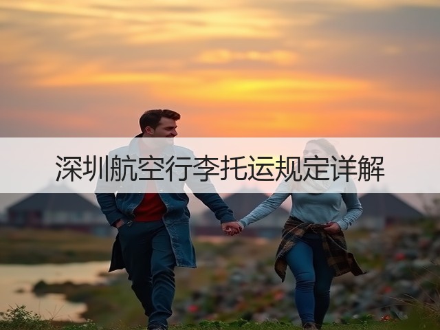 深圳航空行李托运规定详解(图1) 深圳航空行李托运规定详解(图1)