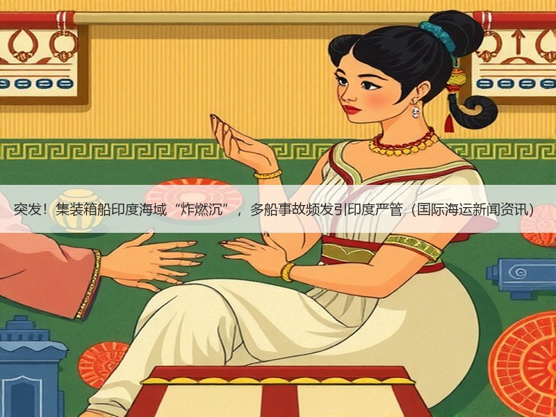 突发！集装箱船印度海域“炸燃沉”，多船事故频发引印度严管（国际海运新闻资讯）