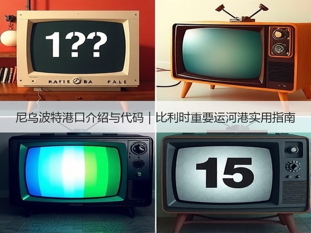 尼乌波特港口介绍与代码｜比利时重要运河港实用指南(图3)