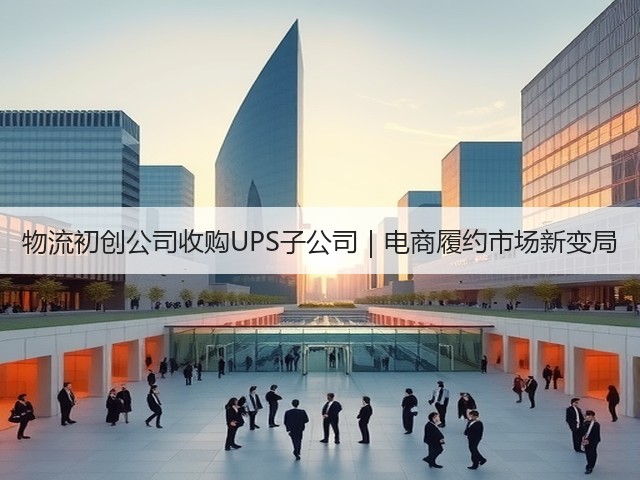 物流初创公司收购UPS子公司｜电商履约市场新变局(图2)