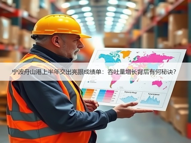 宁波舟山港上半年交出亮眼成绩单：吞吐量增长背后有何秘诀？(图1)