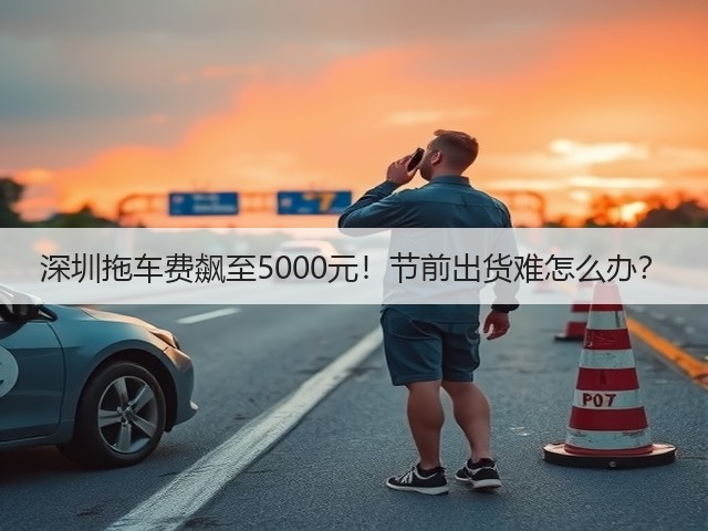 深圳拖车费飙至5000元！节前出货难怎么办？(图2)