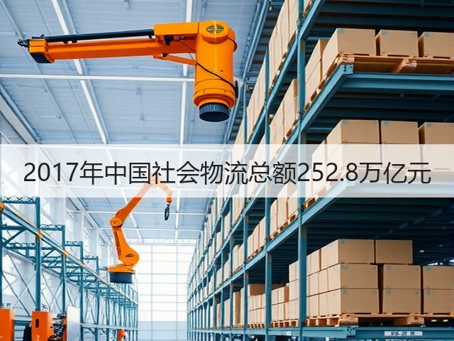 2017年中国社会物流总额252.8万亿元(图3) 2017年中国社会物流总额252.8万亿元(图3)