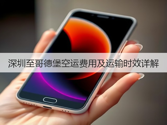 深圳至哥德堡空运费用及运输时效详解(图2)