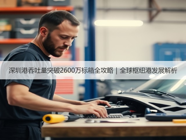 深圳港吞吐量突破2600万标箱全攻略｜全球枢纽港发展解析(图2)