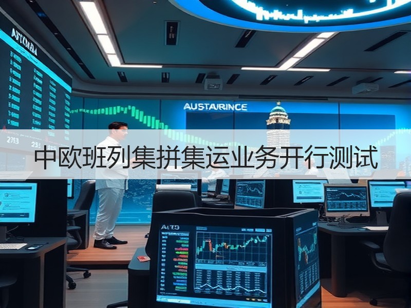 中欧班列集拼集运业务开行测试