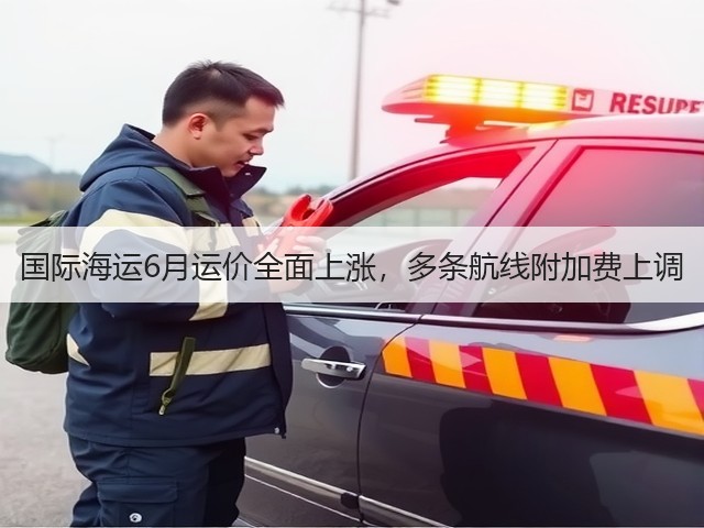 国际海运6月运价全面上涨，多条航线附加费上调(图3)